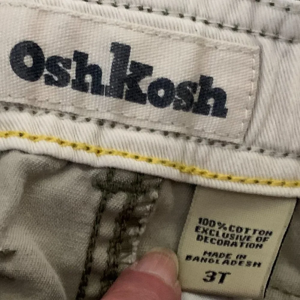 Osh Kosh Camo Cargo Shorts 3T